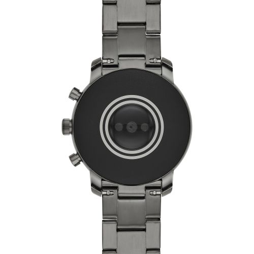 파슬 Fossil Gen 4 Explorist HR Men’s Smartwatch - Smoke Stainless Steel - Powered with Wear OS by Google