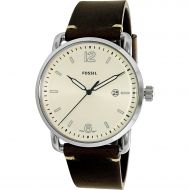 Fossil Mens The Commuter FS5275 Brown Leather Analog Quartz Fashion Watch by Fossil