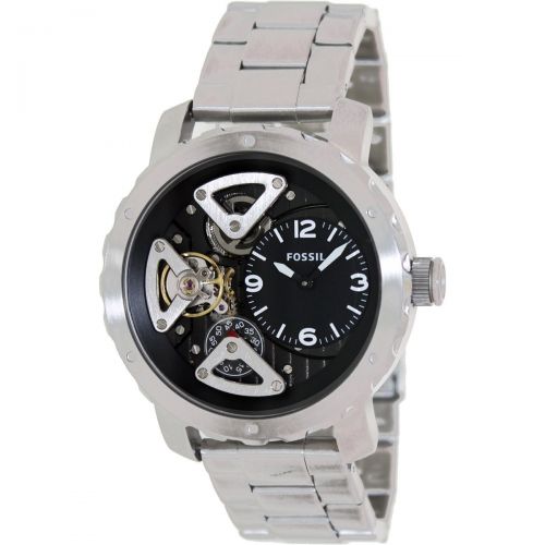 파슬 Fossil Mens ME1132 Nate Twist Stainless Steel Watch by Fossil