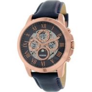Fossil Mens Grant ME3029 Blue Leather Automatic Fashion Watch by Fossil