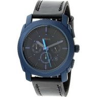 Fossil Mens Machine FS5361 Blue Leather Japanese Quartz Fashion Watch by Fossil