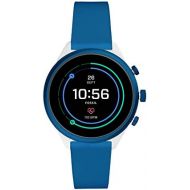 Fossil Womens Sport Metal and Silicone Touchscreen Smartwatch with Heart Rate, GPS, NFC, and Smartphone Notifications