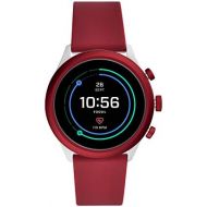 Fossil Mens Sport Metal and Silicone Touchscreen Smartwatch with Heart Rate, GPS, NFC, and Smartphone Notifications