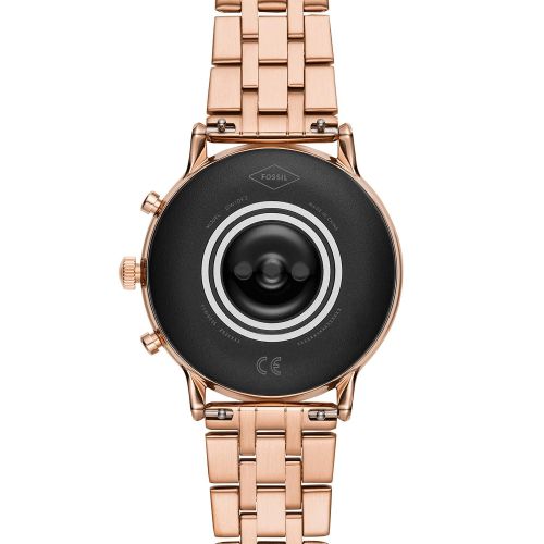 파슬 Fossil Gen 5 Julianna Stainless Steel Touchscreen Smartwatch with Speaker, Heart Rate, GPS, NFC, and Smartphone Notifications