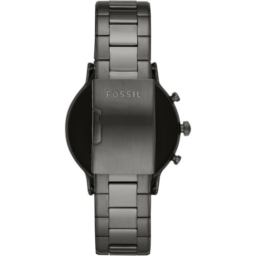 파슬 Fossil Gen 5 Carlyle Stainless Steel Touchscreen Smartwatch with Speaker, Heart Rate, GPS, Contactless Payments, and Smartphone Notifications