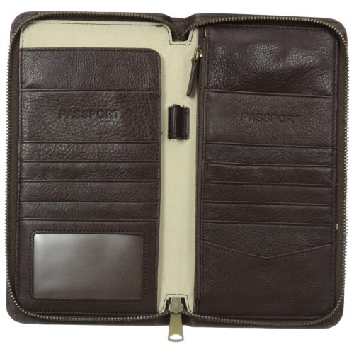 파슬 Fossil Leather Passport Case