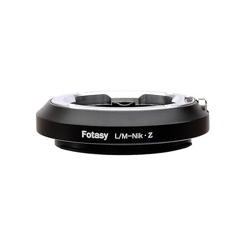  Fotasy Leica M Lens to Nikkor Z Mount Adapter, Leica M to Z Adapter, LM Z Adapter, Copper, Infinity Focus,Compatible with Nikon Z Mount Mirrorless Camera Z 30 Z 50 Z 5 Z 6 Z 7 Z 6II Z 7II z fc Z 9