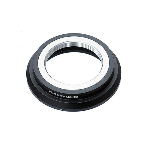  Fotasy Adjustable Leica M39 Lens to Nikkor Z Mount Adapter, M39 Z Adapter, fits Leica 39mm LTM M39 Lens, Compatible with Nikon Mirrorless Camera Z5 Z30 Z50 Z6 Z7 Z6 II Z7 II Z9 z FC