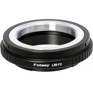 Fotasy Adjustable Leica M39 / L39 / LTM/ 39MM Screw Mount Lens to Sony E-Mount Camera Adapter, fits Sony a6500 a6300 a6000 a5100 a5000 a3500 a3000