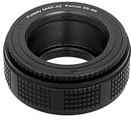 Fotasy 25-59mm M42 to M42 Lens Macro Helicoid Adapter, 42mm Focusing Helicoid Extention Tube, 25mm to 59mm, 24mm Max Movement, fits M42 Screw Mount Lens