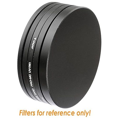  Fotasy 67mm Metal Filter Stack Caps, Filter Stack 67mm, Aluminum Alloy, Slim Stack fits 67mm UV CPL Fader ND Filter