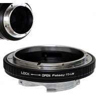 Fotasy Canon FD/FL Lens to Leica M Mount Camera Adapter, fits Leica M9, M8, M7, M6, M5, M4, M3, M2, Ricoh GXR Mount A12