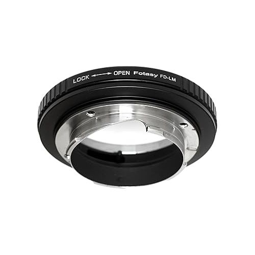  Fotasy Canon FD/FL Lens to Leica M Mount Camera Adapter, fits Leica M9, M8, M7, M6, M5, M4, M3, M2, Ricoh GXR Mount A12