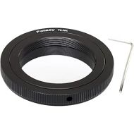 Fotasy T Mount Lens to F Mount DSLR Adapter, T2 Telepscope Lens to Nikkor Adapter, Compatible with Nikon D5 D4S D4 Df D3 D850 D810 D800 D750 D610 D7500 D7200 D7100 D7000 D5200 D5300 D5500 D5600 D3400