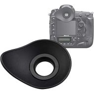 JJC EN-DK19 Large Eye Cup, Ergonomic Oval Soft TPU Rubber Eye Piece, D850 Eyecup Viewfinder, DK 19 Replacement, 65*51*34mm, Compatible with Nikon D850 D810 D800E D800 D500 D3 D3S D3X D4 D4S D5 Df