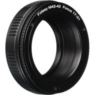 Fotasy 17-31mm M42 to M42 Lens Macro Helicord Adapter, 42mm Focusing Helicoid Extention Tube, 17mm to 31mm, 14mm Max Movement, fits M42 Screw Mount Lens