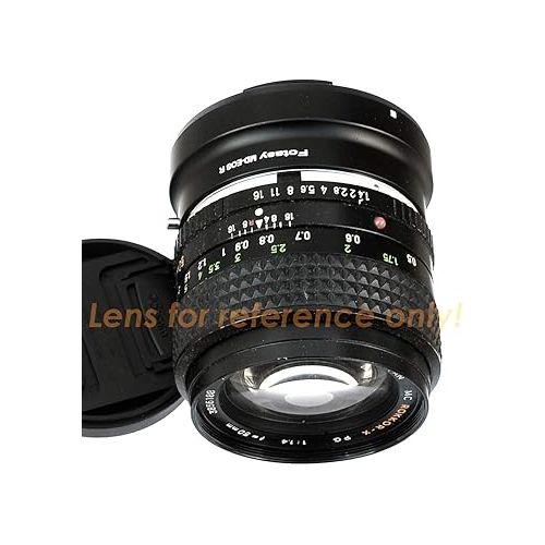  Fotasy Minolta MD Lens to Cannon EOS RF Mount Adapter, MD EOS R Adapter Ring, Adapter for Minolta MD MC Rokkor Lense, Compatible with Canon EOS R Mirrorless Camera EOS R RP Ra R3 R5 R6 R7 R10