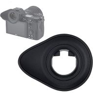 JJC EN-DK29II Ergonomic Large Eye Cup, Compatible with Nikon Z5 Z6 Z7 Z6 II Z7 II, 360° Rotatable, Soft TPU Rubber, Z5 Z6 Z7 Z6II Z7II Eyecup Eye Piece, Viewfinder, Size: 65x52x29mm, as DK29 Eyecup