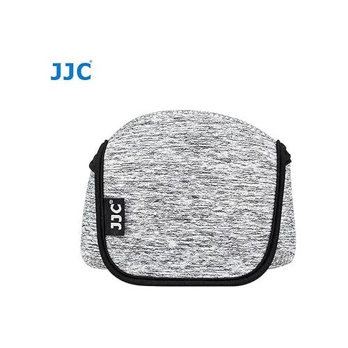  JJC Dark Gray Neoprene Mirrorless Camera Pouch Case Bag, Ultra Lightweight Elastic Comfortable, Z50 Case, Z FC Pouch, Water Resistant, 143x120x110mm, Compatible with Nikon Z50 / Z FC+ 16-50mm Lens