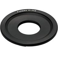 Fotasy 16mm C Mount Cine lens to Nikkor Z Mount Adapter, C Mount NKZ Adapter, 16mm lens to Z, Compatible with Nikon Z Mount Mirrorless Camera Z 30 Z 50 Z 5 Z 6 Z 7 Z 6II Z 7II z fc Z 9