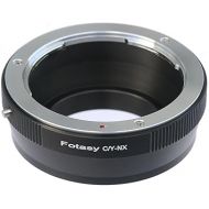 Fotasy CY Lens to Samsung NX Adapter, Contax Yashica C/Y Mount Lens to NX Mount Adapter, fits Samsung NX1 NX3300 NX3000 NX2000 NX1000 NX1100 NX500 NX300M NX300 NX210 NX200 NX30 NX20 NX11