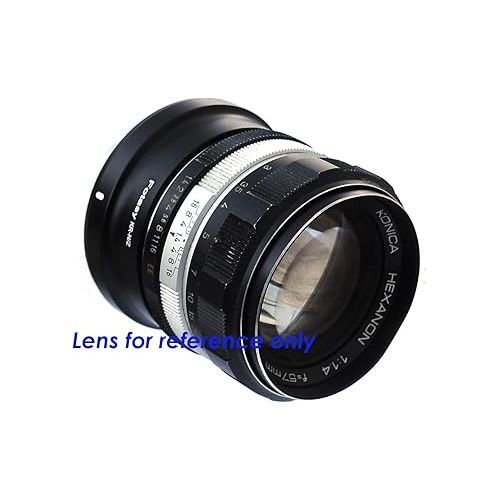  Fotasy Konica AR Lens to Nikkor Z Mount Adapter, KR Lense Z Adapter, KR Z Mount Adapter, Compatible with Nikon Z Mount Mirrorless Camera Z 30 Z 50 Z 5 Z 6 Z 7 Z 6II Z 7II z fc Z 9