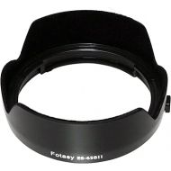 RF 50 mm 1.8 Lens Hood, RF 50mm Hood, Flocked Dedicated Petal Bayonet Mount Lens Hood Shade, Reversible Non-Glare Matte Finish, ES 65B Hood Replacement, Compatible with Canon RF 50mm f/1.8 STM Lens