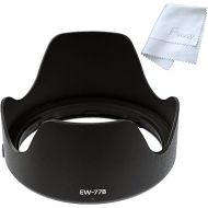 Fotasy Dedicated Bayonet Lens Hood for Canon EF 35mm f/1.4L II USM, Canon 35mm 1.4L II USM Lens Hood, Canon 35mm 1.4 L II Lens Hood, Replacement of Canon EW-77B Lens Hood