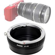 Fotasy Manual EF EFS Lens to E Mount Adapter, EF E Mount, EF Adapter to E Mount, Adapter for Cannon EF lense, Compatible with Sony a7 a7r a7s a7 II III IV a9 a9II a7c aplha 1 a6600 a6500 a6400 a6300