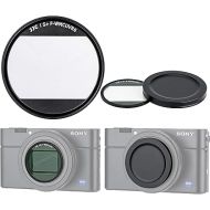 JJC L39 1.9mm Ultra Slim Multi-Coated UV Filter for Sony RX100 V RX100 VI RX100 VII and Canon G7X Mark II G7X Mark III, 19 Layers MC Coated, 99.5% 9HD Hardness, Water Oil Scratch Resistant