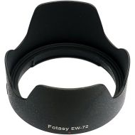 Fotasy Dedicated Bayonet Lens Hood for for Canon EF 35mm F/2 is USM Lens, Canon 35mm F2 is USM Lens Hood, Canon 35mm F2 USM Lens Hood, Replacement of Canon EW-72 Lens Hood, Black