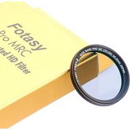 Fotasy 40.5mm Ultra Slim Circular PL Lens Filter, Nano Coatings MRC Multi Resistant Coating Oil Water Scratch, 16 Layers Multi-Coated 40.5mm CPL Filter