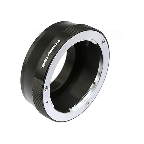  Fotasy OM Lens to Samsung NX Adapter, Olympus OM Lens to NX Mount Adapter Compatible with Samsung NX1 NX3300 NX3000 NX2000 NX1000 NX1100 NX500 NX300M NX300 NX210 NX200 NX30 NX20 NX11