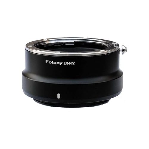  Fotasy Leica R Lens to Nikkor Z Mount Adapter, Leica R Z Adapter, LR Z Mount Adapter, Compatible with Nikon Z Mount Mirrorless Camera Z 30 Z 50 Z 5 Z 6 Z 7 Z 6II Z 7II z fc Z 9