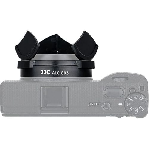  GR3 Auto Lens Cap, GR III Cap, JJC ALC-GR3 Auto Lens Cap Open & Close Automatically GRIII Lens Cap, Compatible with Ricoh GRIII GR 3 Camera