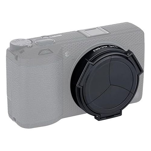  GR3 Auto Lens Cap, GR III Cap, JJC ALC-GR3 Auto Lens Cap Open & Close Automatically GRIII Lens Cap, Compatible with Ricoh GRIII GR 3 Camera