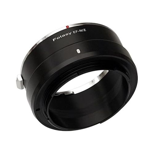  Fotasy Manual EF EF-S Mount Lens to Z Mount Adapter, EF Z Adapter, EFS to Z Adapter, Compatible with Canon EF Lense, Compatible with Nikon Z Mirrorless Camera Z30 Z50 Z5 Z6 Z7 Z6II Z7II z fc Z9