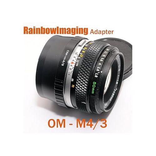  Fotasy MAOMJ Olympus OM Classic Manual Lens to Micro Four Thirds M43 MFT System Camera Mount Adapter