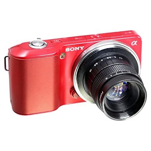  [아마존베스트]Fotasy 35MM F1.7 Lens for Sony E-Mount Camera, Multi Coated Manual E-mount Lens fits Sony NEX-5R NEX6 NEX7 a3100 a51000 a6000 a6100 a63000 a6400 a6500