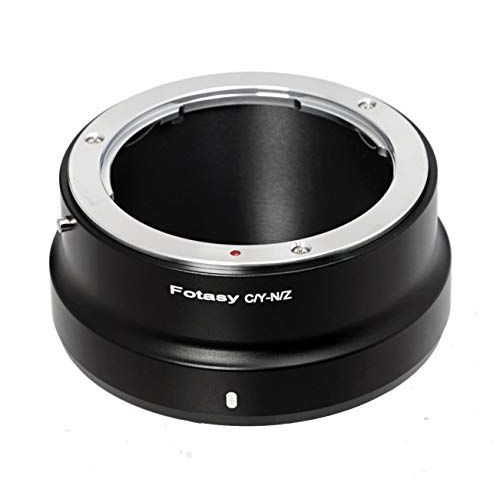  Fotasy Contax CY Lens to Nikon Z Mount Adapter, Contax Yashica C/Y to Nikon Z Mount Adapter, CY Nikon Z Adapter fits Contax CY Lens & Nikon Z Mirrorless Camera Z5 Z50 Z6 Z7 Z6 II Z