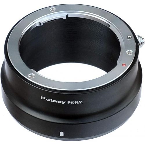  Fotasy PK Lens to Nikon Z Mount Adapter, Pentax K Mount to Nikon Z Mount Adapter, PK Z Mount, fits Pentax PK Lens & Nikon Z Mirrorless Camera Z5 Z50 Z6 Z7 Z6 II Z7 II