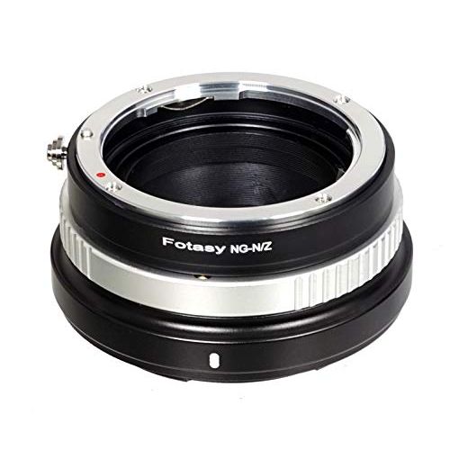  Fotasy Nikon G AFS F Mount Lens to Nikon Z Mount Adapter, Nikon G Nikon Z, Nikon F Z Adapter, Nikon Z Adapter F Mount, fits Nikon F Mount Lens & Nikon Z Camera Z5 Z50 Z6 Z7 Z6 II Z