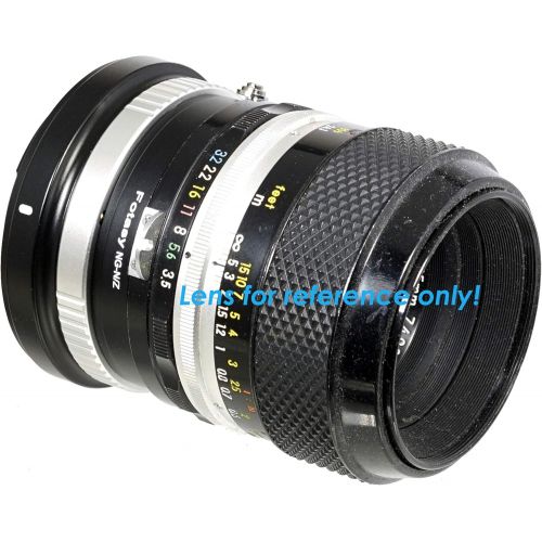  Fotasy Nikon G AFS F Mount Lens to Nikon Z Mount Adapter, Nikon G Nikon Z, Nikon F Z Adapter, Nikon Z Adapter F Mount, fits Nikon F Mount Lens & Nikon Z Camera Z5 Z50 Z6 Z7 Z6 II Z