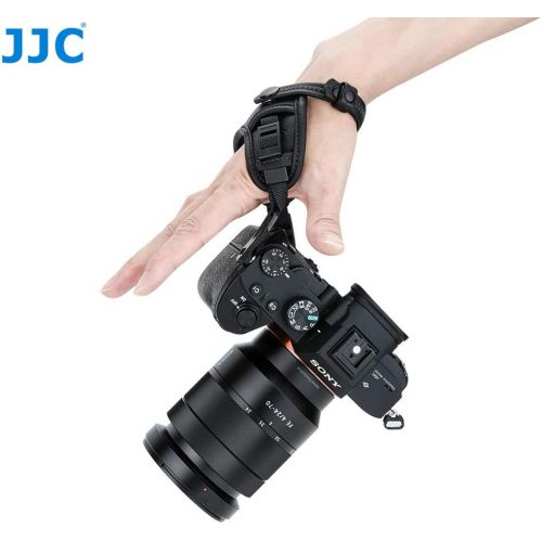  Fotasy JJC Pro Hand Grip Strap for Mirrorless Camera, W/Arca Type Plate, Camera Hand Strap for Canon EOS R Rp Nikon Z6 Z7 Panasonic S1 S1R Sony A7 A7R A7S II III a6500 a6400 a6300 Fuji X-