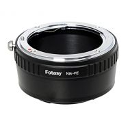 Fotasy Nikon Lens to Sony E-Mount NEX Camera NEX-5R NEX-5T NEX-6 NEX-7 a6500 a6300 a6000 a5100 a5000 a3500 a3000 NEX-VG30 NEX-VG900 NEX-FS100 NEX-FS700 NEX-EA50 PXW-FS7 Adapter