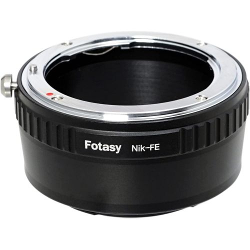  Fotasy Nikon Lens to Sony E-Mount NEX Camera NEX-5R NEX-5T NEX-6 NEX-7 a6500 a6300 a6000 a5100 a5000 a3500 a3000 NEX-VG30 NEX-VG900 NEX-FS100 NEX-FS700 NEX-EA50 PXW-FS7 Adapter