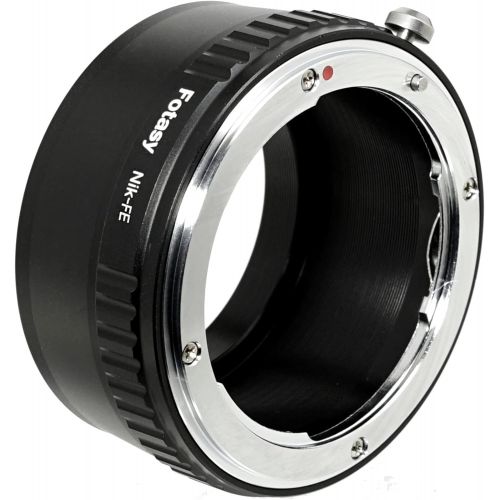  Fotasy Nikon Lens to Sony E-Mount NEX Camera NEX-5R NEX-5T NEX-6 NEX-7 a6500 a6300 a6000 a5100 a5000 a3500 a3000 NEX-VG30 NEX-VG900 NEX-FS100 NEX-FS700 NEX-EA50 PXW-FS7 Adapter
