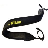 Fotasy Professional Neoprene Neck Strap for Nikon Cameras, Camera Neck Strap for Nikon D5 D4 D3 DS850 D810 D800 D750 D7500 D7300 D7200 D7000 D5600 D5500 D5300 D5100 D5000 D3500 D34