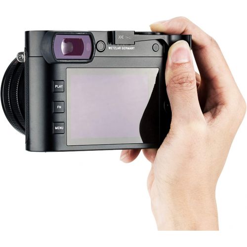  Fotasy JJC TA-Q2 Thumbs Up Grip for Leica Q2 Camera, Leica Q2 Thumb Grip, Made of Premium Anodized Aluminium Alloy, Silicone Pad, Hot Shoe Grip for Leica Q2, Weight 5G, Size 62x126x212.9m