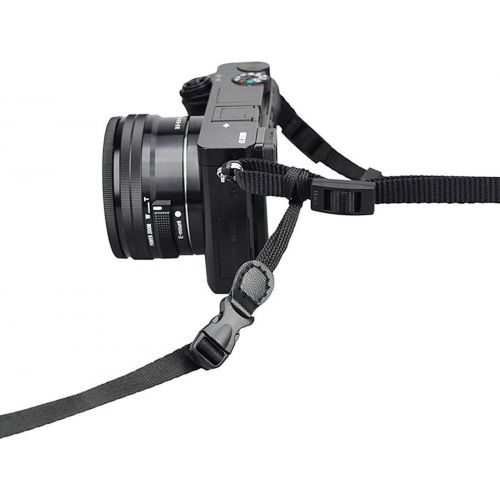  Fotasy JJC Sky Blue Water Resistant Ultra Light Neoprene Camera Case Pouch Bag, Compatible: Sony a6600 a6500 a6400 a6300 a6100 a6000 a5100 +16-50mm Pancake Lens & Panasonic LX100 LX100 II